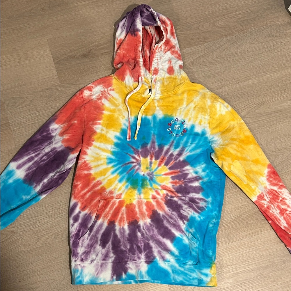 Barney Cools Multicolor Tie-Dye Hoodie